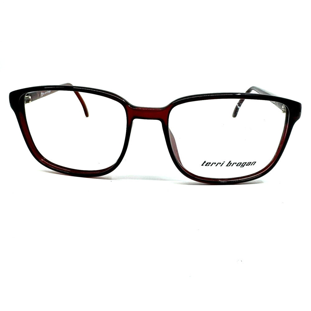TERRI BROGAN mod. TB‎ 8505 30B Vintage eyeglass frame 54[]16 140, Red NOS H11992